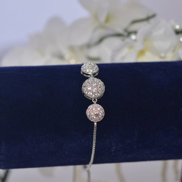 Silver Bracelet - Three - Picture 1 of 5